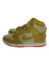 【中古】NIKE◆ハイカットスニーカー_DV7215-700/26.5cm/GLD/GOLD CANVAS【シューズ】