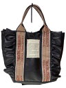 【中古】THEATRE PRODUCTS◆トートバッグ/フェイクレザー/BLK【バッグ】