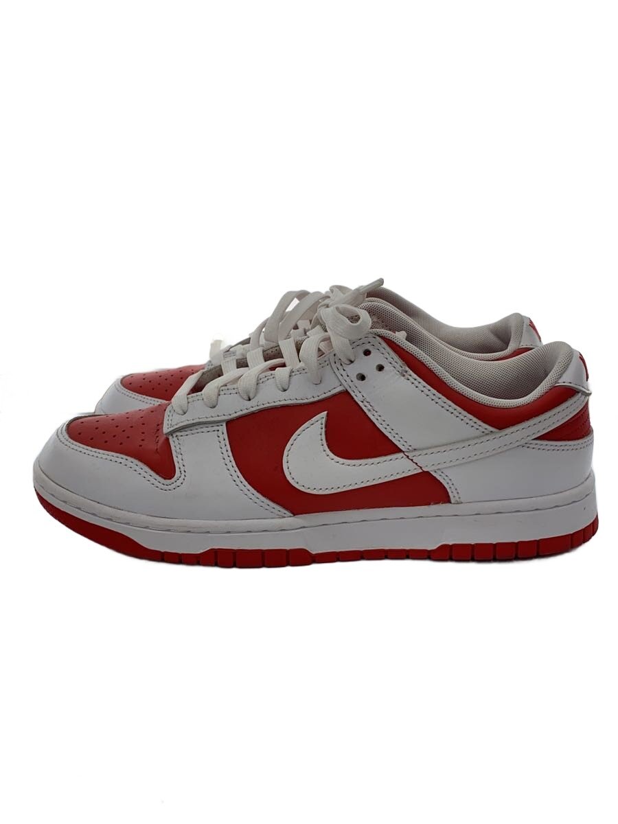 【中古】NIKE◆DUNK LOW RETRO_ダンク ロー レトロ/27.5cm/RED【シューズ】