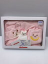 【中古】MIKI HOUSE◆バスポンチョセット/ミトン/ハンドタオル/キッズ他/PNK【キッズ】
