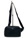【中古】dunhill◆dunhill ウエストバッグ/レザー/BLK/無地【バッグ】