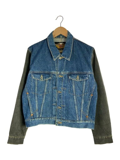 【中古】HARLEY DAVIDSON◆Gジャン/M/コットン/IDG/30036【メンズウェア】 【中古】HARLEY DAVIDSON◆Gジャン/M/コットン/IDG/30036【メンズウェア】