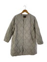 【中古】NATURAL LAUNDRY◆コート/3/ナイロン/GRY/7194J-005【レディースウェア】