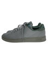 【中古】adidas◆ADVANCOURT BASE_アドバンコート ベース/25cm/GRY【シューズ】