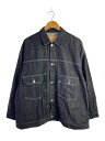 【中古】Graphpaper◆colorfast denim jacket/Gジャン/1/デニム/インディゴ/GU223-30040B【メンズウェア】