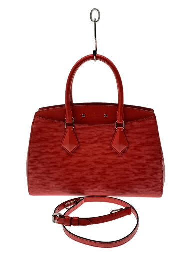 【中古】LOUIS VUITTON◆スフロMM_エピ_RED/レザー/RED【バッグ】 【中古】LOUIS VUITTON◆スフロMM_エピ_RED/レザー/RED【バッグ】
