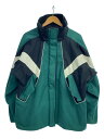 【中古】kappa◆ジャケット/L/コットン/グリーン/K0862FJ50/カッパ/OMINI LOGO HOODED JKT【メンズウェア】(4)