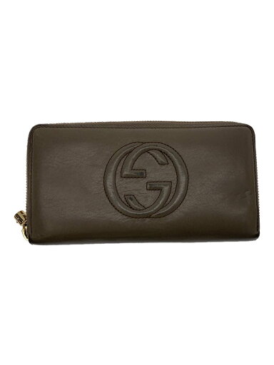 【中古】GUCCI◆長財布/レザー/BEG/無地/メンズ/282413・496085//【服飾雑貨他】 【中古】GUCCI◆長財布/レザー/BEG/無地/メンズ/282413・496085//【服飾雑貨他】