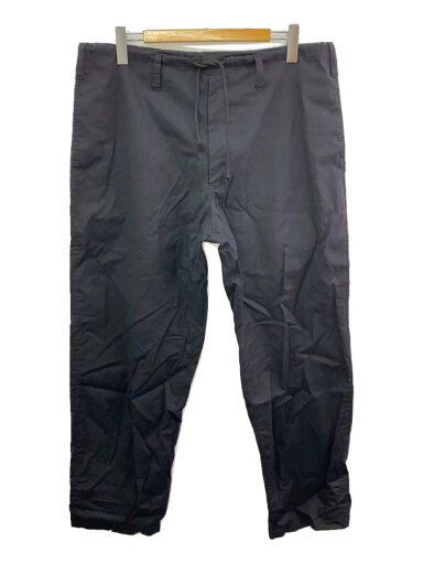 【中古】BLACK Scandal Yohji Yamamoto◆Basic String Pants Sheeting/1/コットン/BLK/無地/HV-P27-019【メンズウェア】