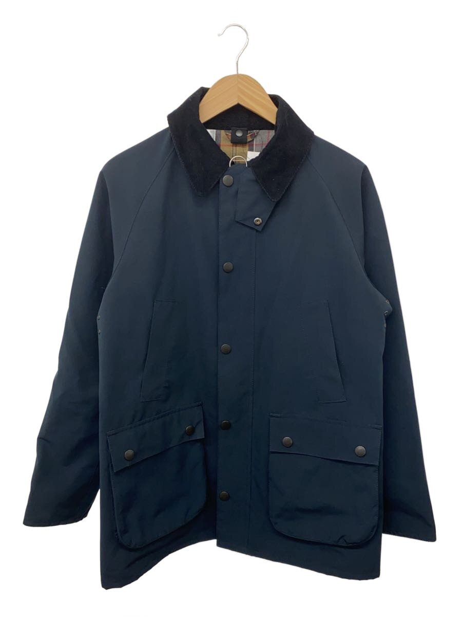 【中古】Barbour◆BEDALE SL 2LAYER/ジャケット/40/ポリエステル/NVY/無地/2102122【メンズウェア】