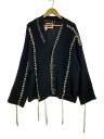 【中古】MAISON SPECIAL◆カーディガン(薄手)/2/コットン/使用感有/袖口変色有【メンズウェア】