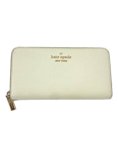 【中古】kate spade new york◆長財布/PVC/WHT/無地/レディース【服飾雑貨他】 【中古】kate spade new york◆長財布/PVC/WHT/無地/レディース【服飾雑貨他】