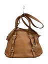 【中古】MICHAEL KORS◆ショルダーバッグ/--/CML/無地/2WAY【バッグ】