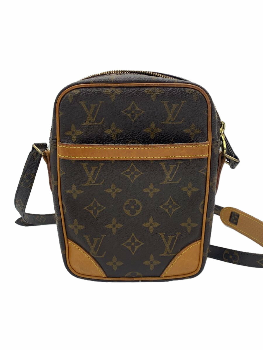 楽天2nd STREET 楽天市場店【中古】LOUIS VUITTON◆2）ダヌーブ_モノグラム・キャンバス_BRW/PVC/BRW/総柄【バッグ】