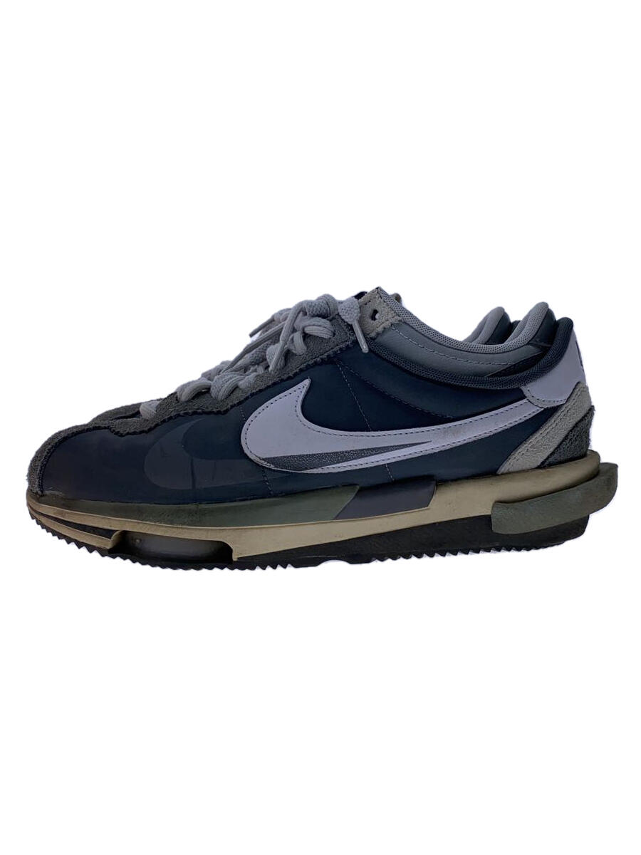 【中古】NIKE◆SACAI X ZOOM CORTEZ_サカイX ZOOM コルテッツ/29.5cm/GRY【シューズ】