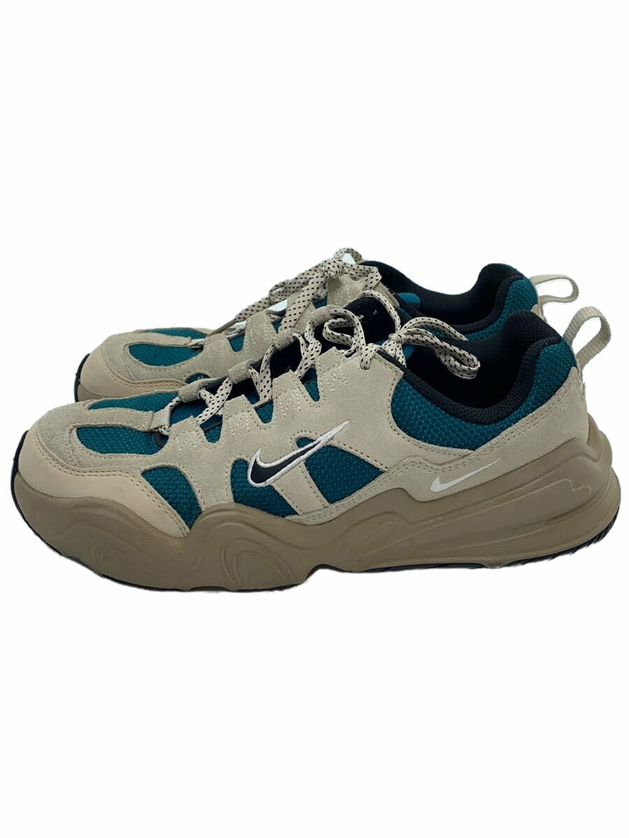 【中古】NIKE◆TECH HERA_テック ヘラ/26.5cm/BEG/スウェード//【シューズ】