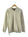 【中古】NIKE◆トップス/XL/ポリエステル/CRM/無地【メンズウェア】