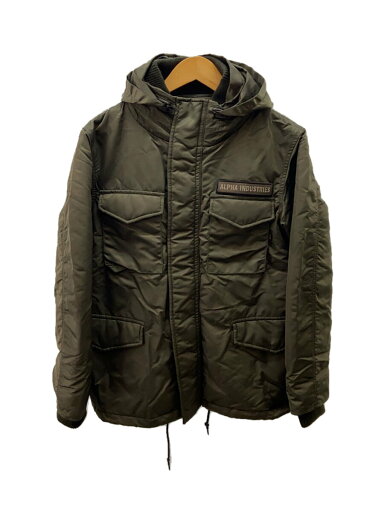 【中古】ALPHA INDUSTRIES◆ジャケット/M/ナイロン/KHK/TA1467-076【メンズウェア】 【中古】ALPHA INDUSTRIES◆ジャケット/M/ナイロン/KHK/TA1467-076【メンズウェア】