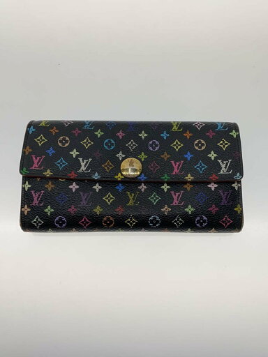 【中古】LOUIS VUITTON◆ポルト・フォイユ・サラ_モノグラム・マルチカラー_マルチカラー/PVC/マルチカラー/レディース【服飾雑貨他】 【中古】LOUIS VUITTON◆ポルト・フォイユ・サラ_モノグラム・マルチカラー_マルチカラー/PVC/マルチカラー/レディース【服飾雑貨他】