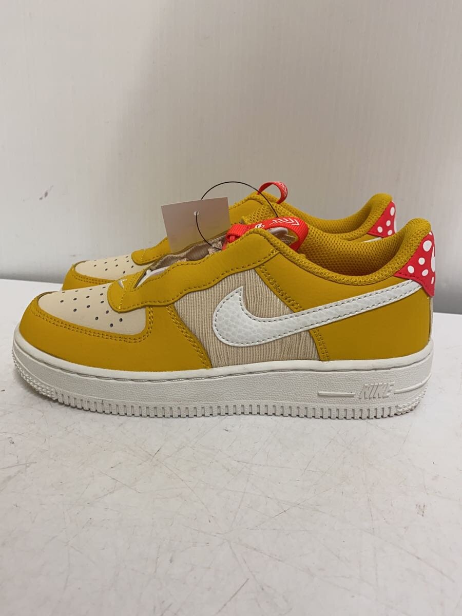 【中古】NIKE◆PS AIR FORCE1キッズ靴/スニーカー/20CM/YLW/DQ0365-700//【キッズ】