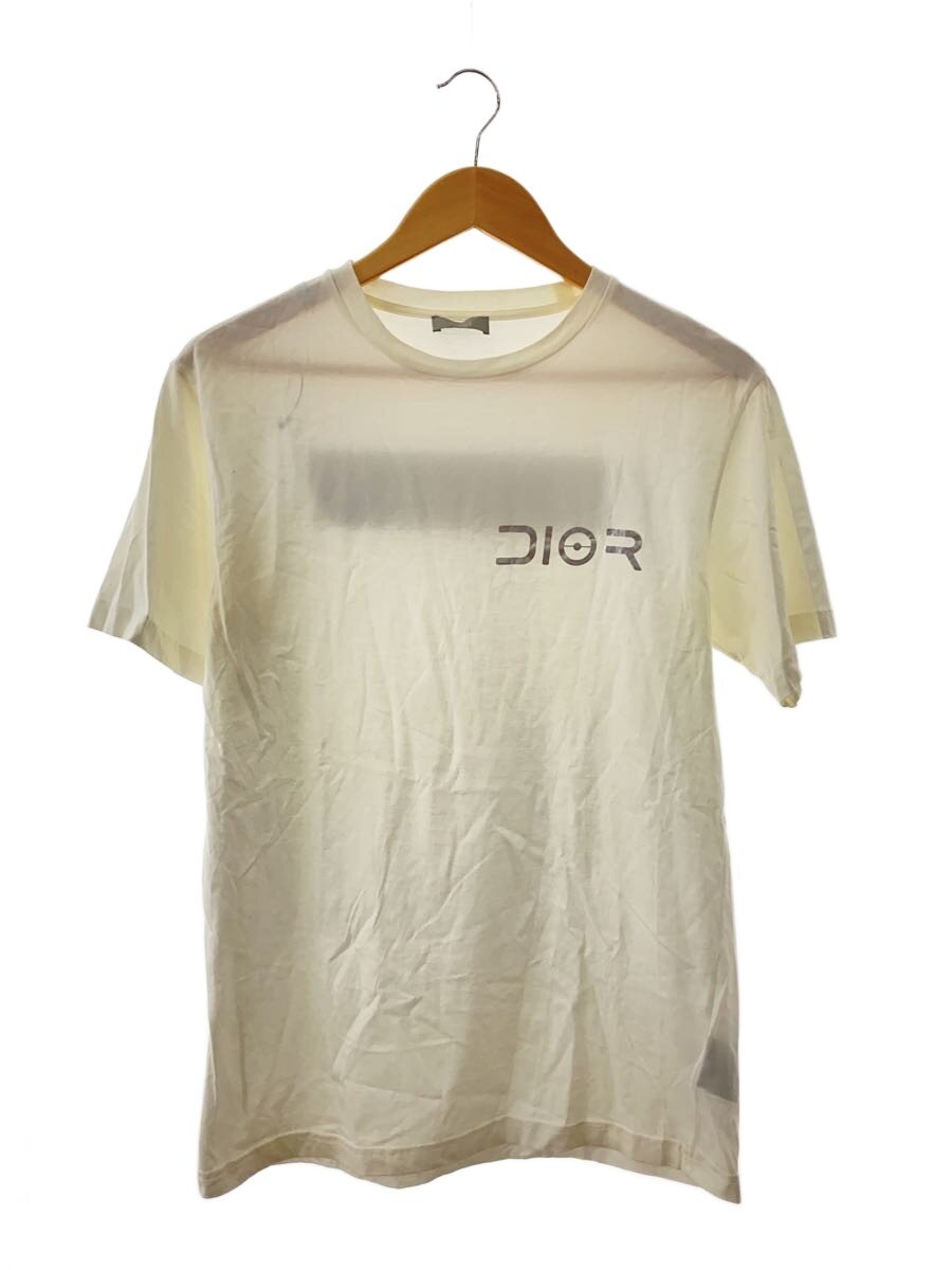 【中古】Christian Dior◆×空山基/Tシャツ/S/コットン/WHT/923J611B0447【メンズウェア】
