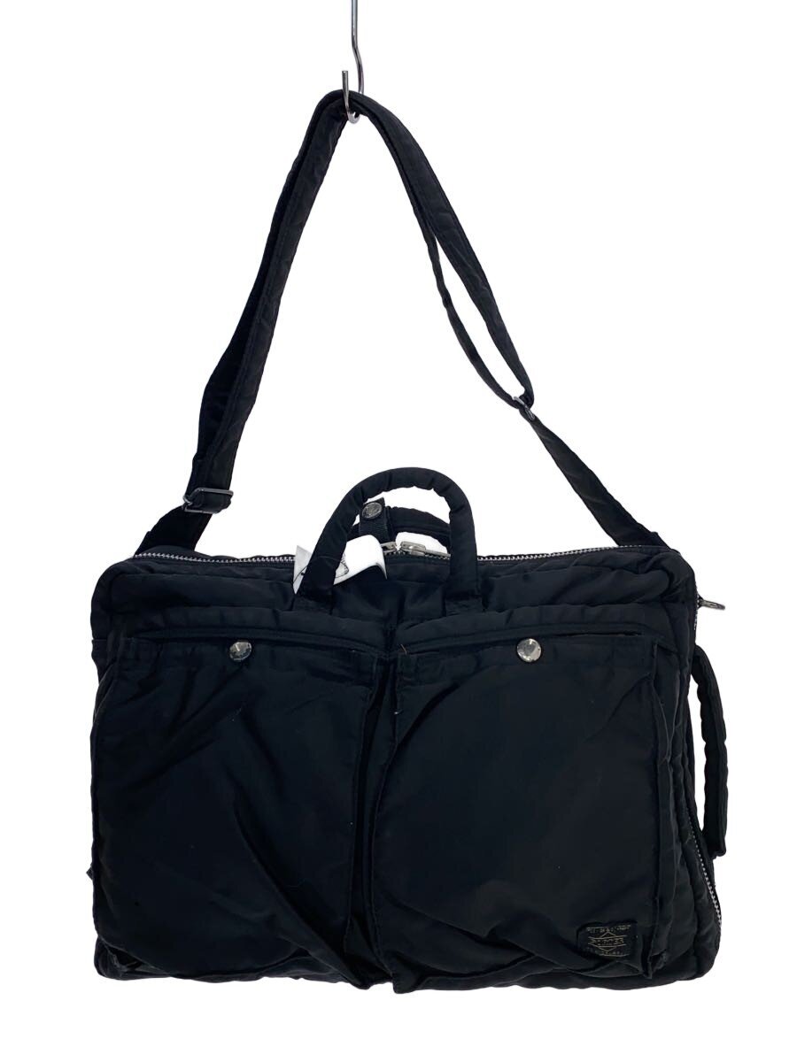 【中古】PORTER◆3WAY/タンカー/バッグ/--/BLK【バッグ】
