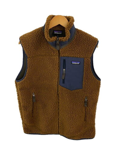 【中古】patagonia◆Classic Retro-X Vest/フリースベスト/M/ポリエステル/BRW/23048FA24【メンズウェア】 【中古】patagonia◆Classic Retro-X Vest/フリースベスト/M/ポリエステル/BRW/23048FA24【メンズウェア】