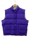 【中古】woods◆~90s/カナダ製/ダウンジャケット/ダウンベスト/L/ポリエステル/PUP/無地【メンズウェア】