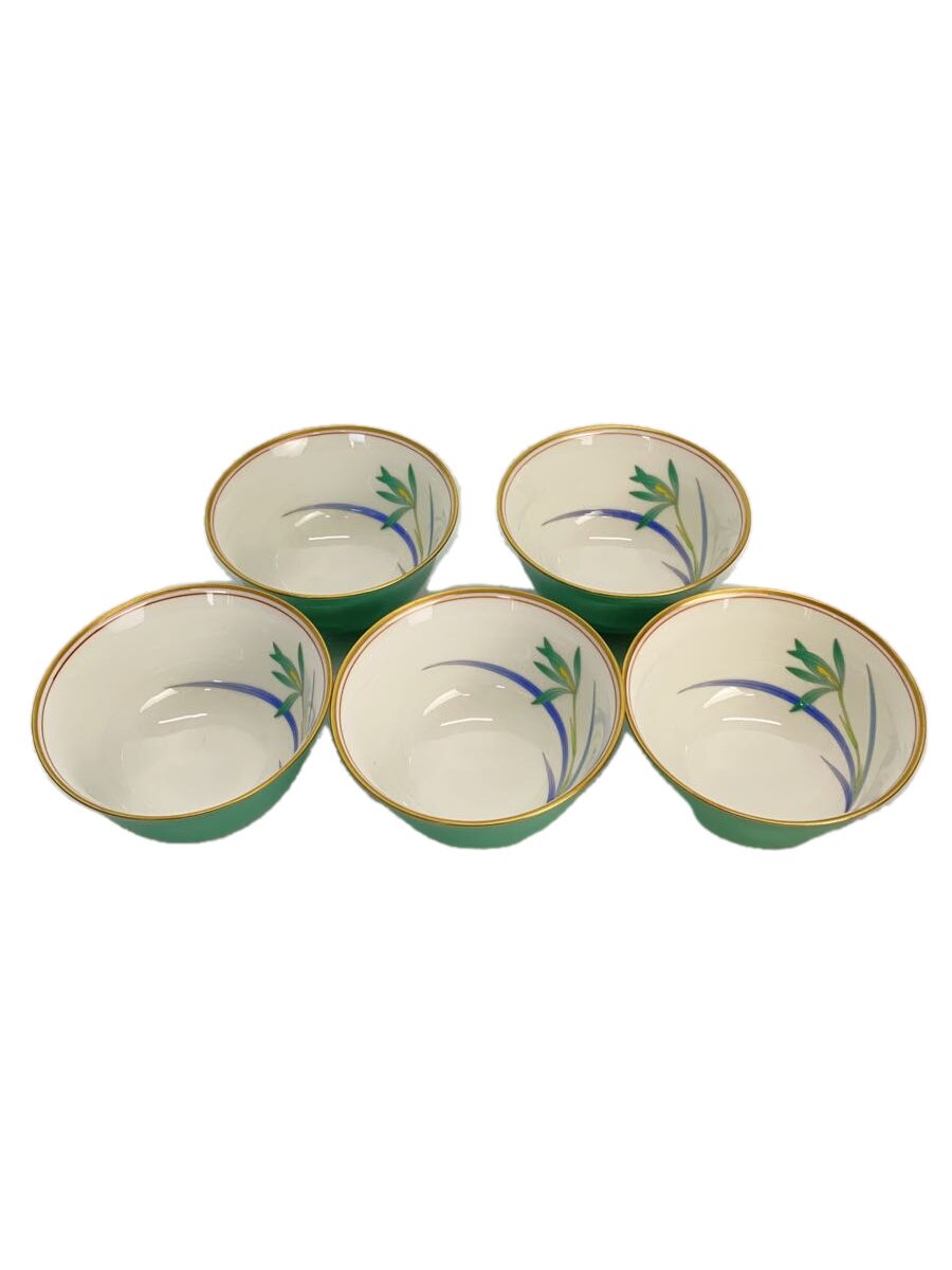 【中古】香蘭社◆湯呑/5点セット/GRN【キッチン用品】