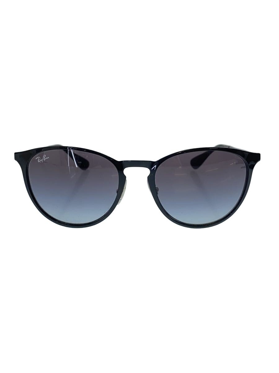 【中古】Ray-Ban◆サングラス/ボストン/メタル/BLK/GRY/メンズ/RB3539【服飾雑貨他】