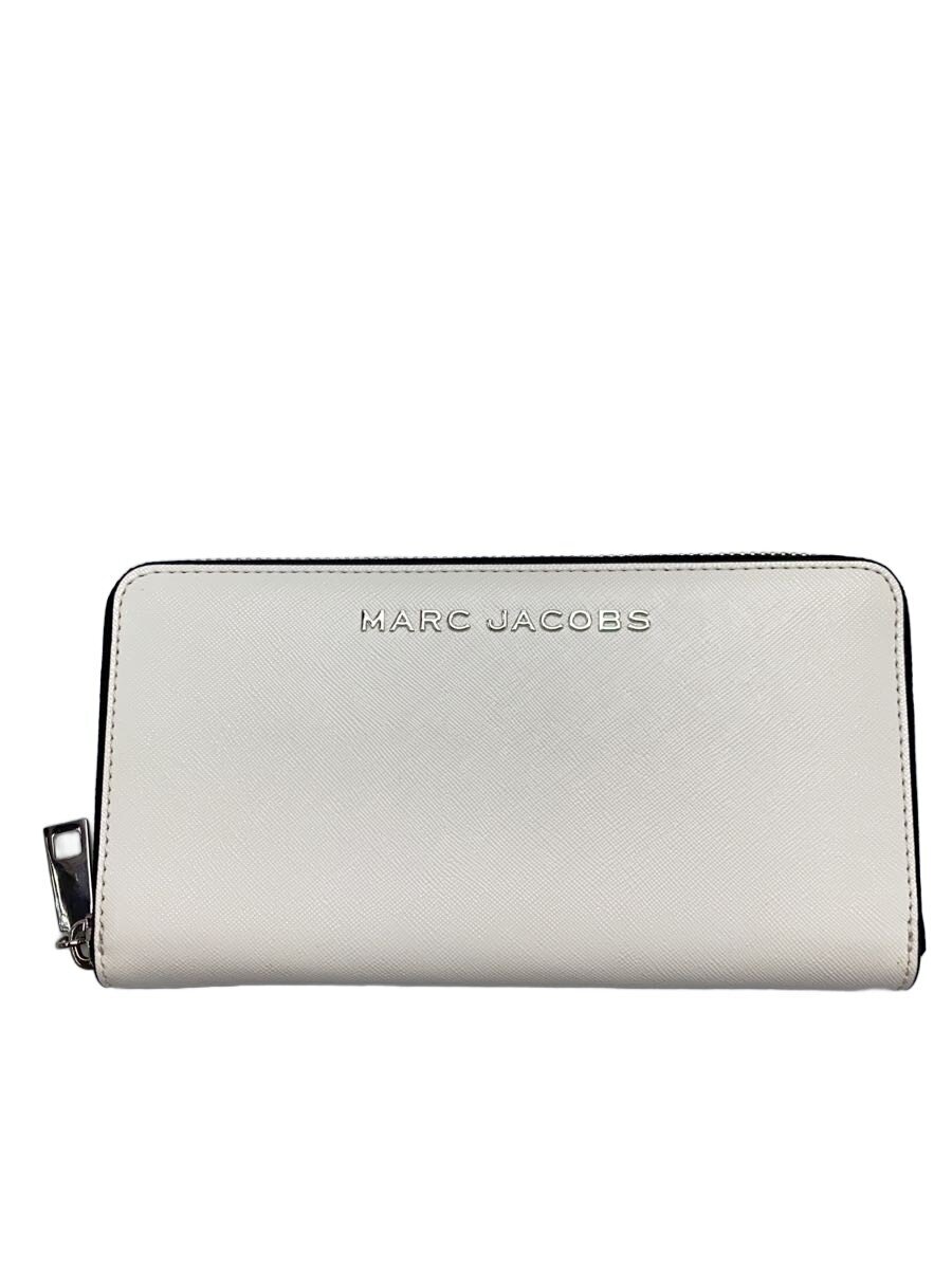 【中古】MARC JACOBS◆長財布/--/WHT/レディース/4S4SMP006S02 137【服飾雑貨他】