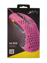 【中古】Xtrfy◆ゲーミングマウス/マウス/パソコン周辺機器/M4 RGB/ピンク/ウルトラライト【パソコン】