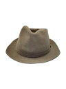 【中古】STETSON◆推定60s-70s/ハット/7 1/8/BRW/メンズ【服飾雑貨他】