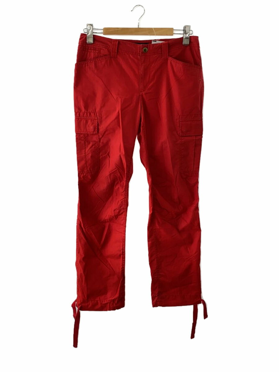 【中古】LAUREN RALPH LAUREN◆ボトム/--/コットン/RED/無地【メンズウェア】