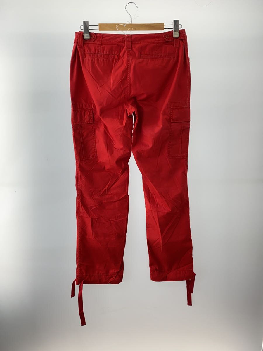 【中古】LAUREN RALPH LAUREN◆ボトム/--/コットン/RED/無地【メンズウェア】