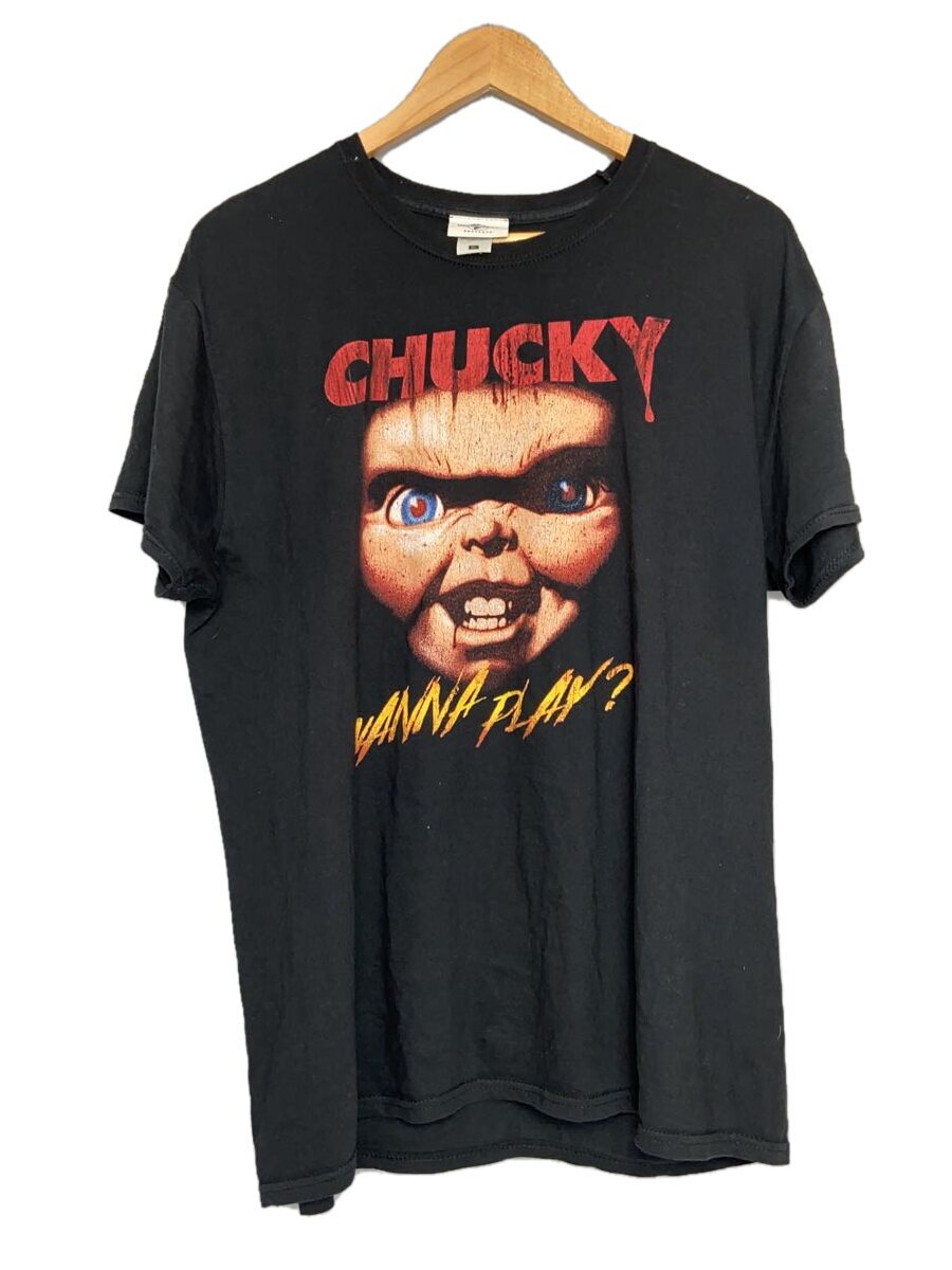 【中古】UNIVERSAL STUDIOS◆Tシャツ/--/コットン/BLK【メンズウェア】