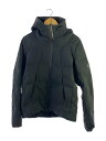 【中古】DESCENTE◆ダウンジャケット/M/ポリエステル/BLK/無地/DIA3771U【メンズウェア】