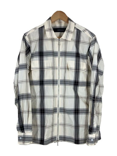 【中古】RESOUND CLOTHING◆別注/CheckShirt JACKET/ブルゾン/2/コットン/CRM/チェック/RC27-SH-002【メンズウェア】 【中古】RESOUND CLOTHING◆別注/CheckShirt JACKET/ブルゾン/2/コットン/CRM/チェック/RC27-SH-002【メンズウェア】