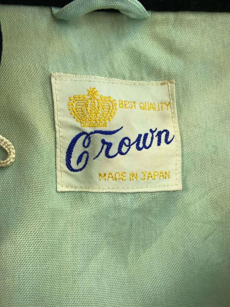 【中古】CROWN◆50s/スカガウン/西陣織/--/総柄/状態考慮【メンズウェア】
