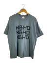 【中古】NEIGHBORHOOD◆Tシャツ/L/コットン/GRY//【メンズウェア】(4)