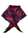 【中古】HERMES◆カレ90/EX LIBRIS EN CAMOUFLAGE/シルク/RED/総柄/レディース【服飾雑貨他】
