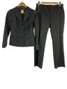 【中古】agnes b.◆セットアップ/38/ウール/GRY【レディースウェア】(4)