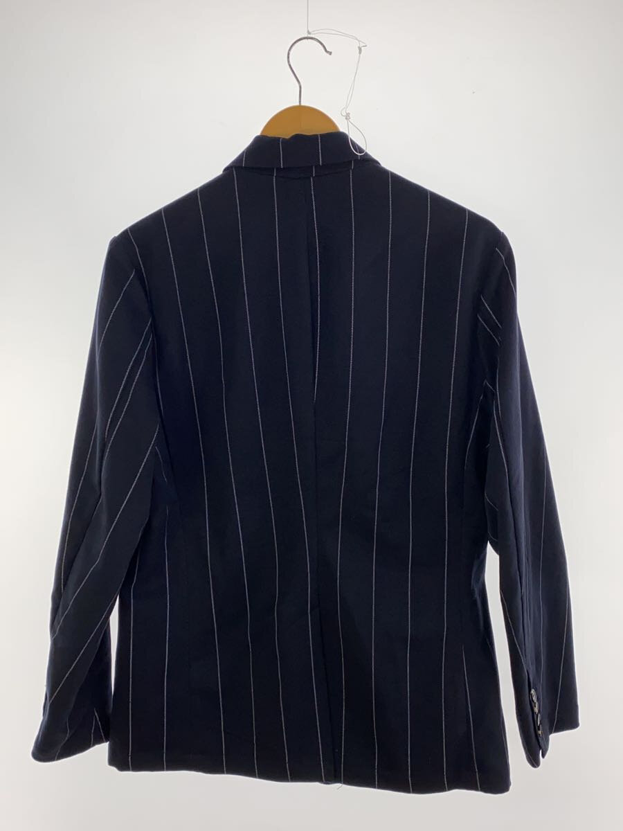【中古】1piu1uguale3◆テーラードジャケット/--/--/BLU/ストライプ【メンズウェア】