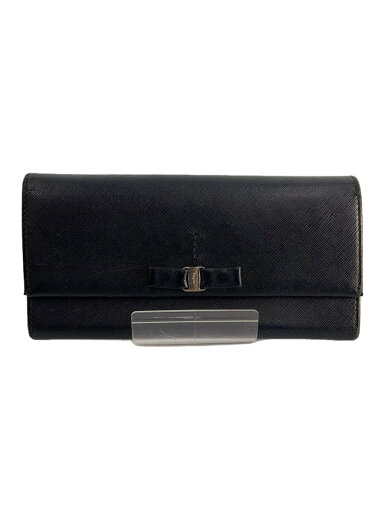 【中古】Salvatore Ferragamo◆長財布/--/BLK/レディース/JP-22-A994【服飾雑貨他】 【中古】Salvatore Ferragamo◆長財布/--/BLK/レディース/JP-22-A994【服飾雑貨他】