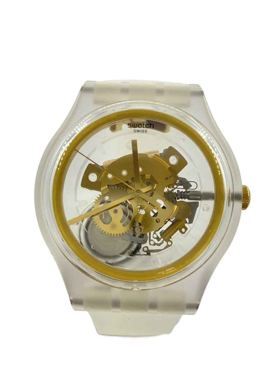 【中古】SWATCH◆クォーツ腕時計/ア�