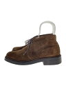 【中古】Alden◆チャッカブーツ/41.5/BRW/スウェード/1379【シューズ】