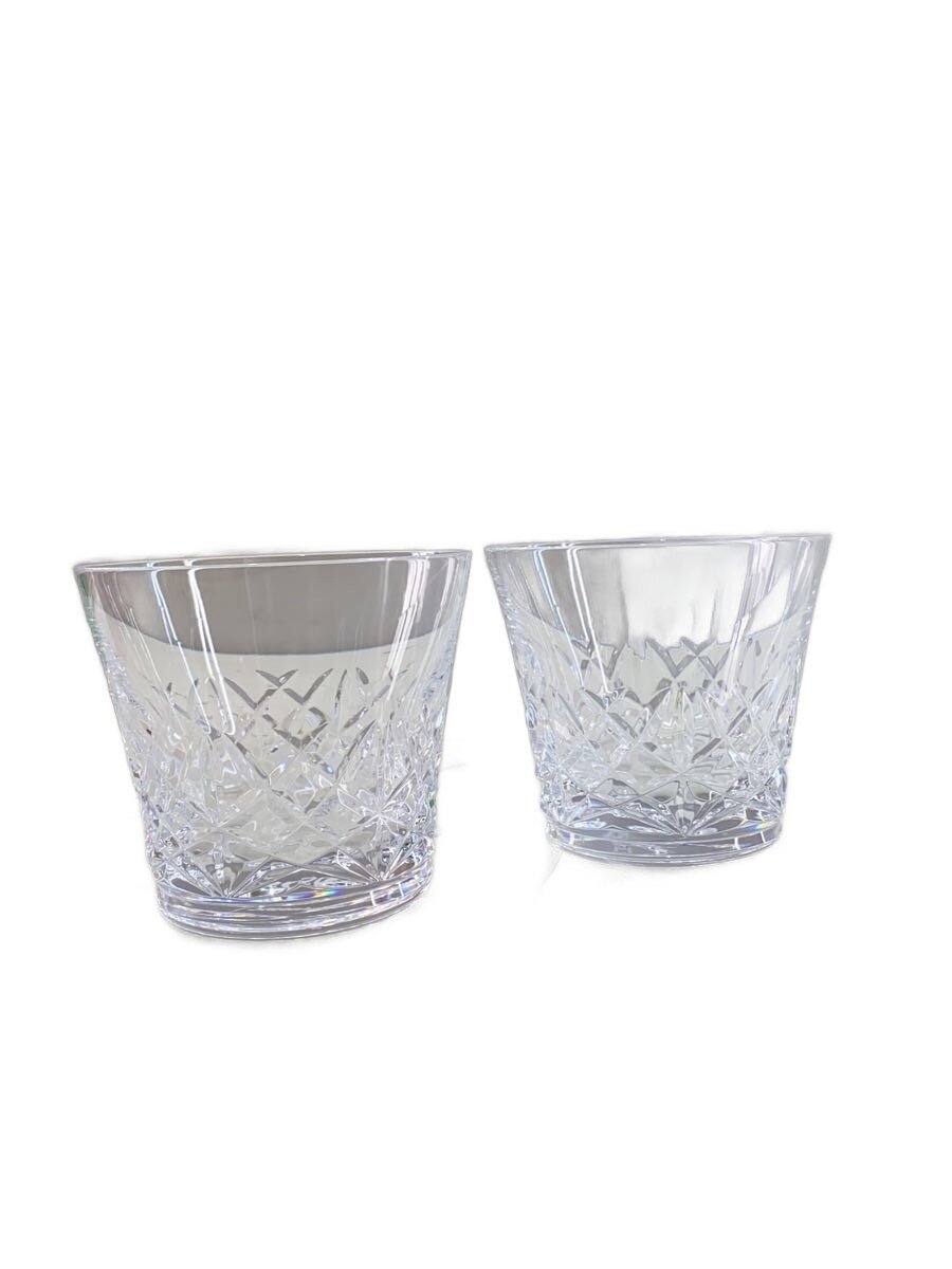 【中古】Baccarat◆ロックグラス/2点セット/CLR【キッチン用品】