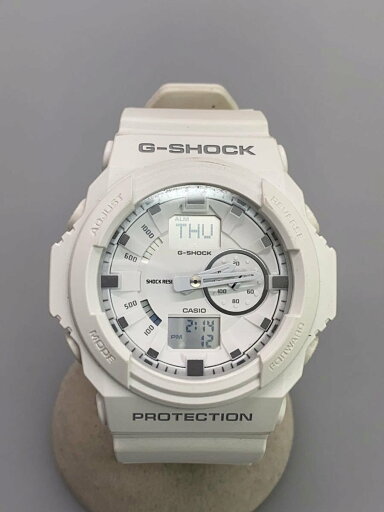 【中古】CASIO◆クォーツ腕時計/デジアナ/ラバー/WHT/GA-150【服飾雑貨他】 【中古】CASIO◆クォーツ腕時計/デジアナ/ラバー/WHT/GA-150【服飾雑貨他】