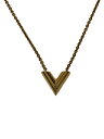 【中古】LOUIS VUITTON◆ネックレス/--/GLD/トップ有/レディース/M00857【服飾雑貨他】