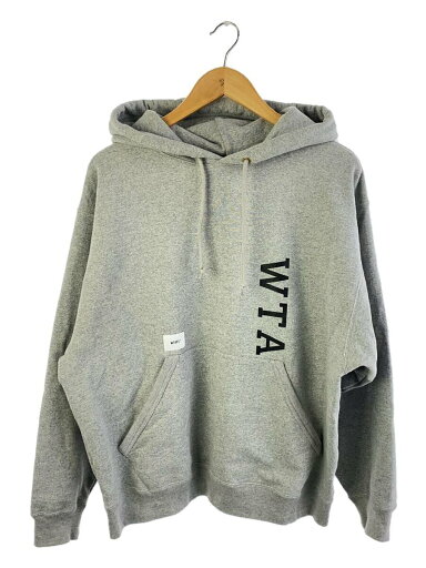 【中古】WTAPS◆パーカー/2/コットン/GRY/231ATDT-CSM01//【メンズウェア】 【中古】WTAPS◆パーカー/2/コットン/GRY/231ATDT-CSM01//【メンズウェア】